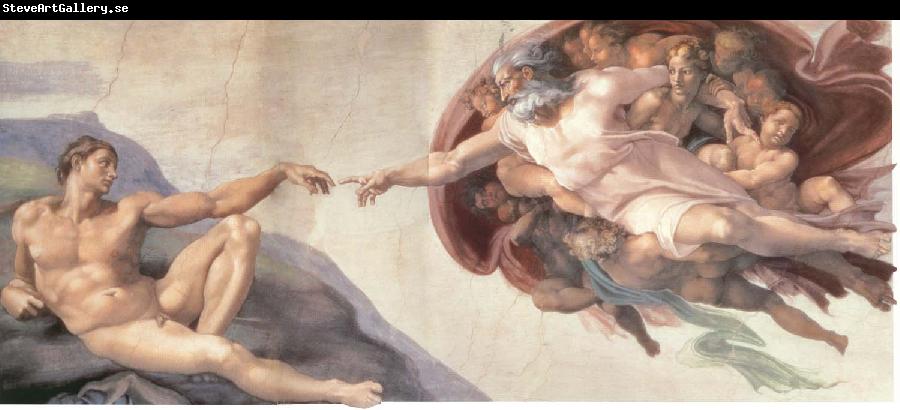 Michelangelo Buonarroti The Creation of Adam